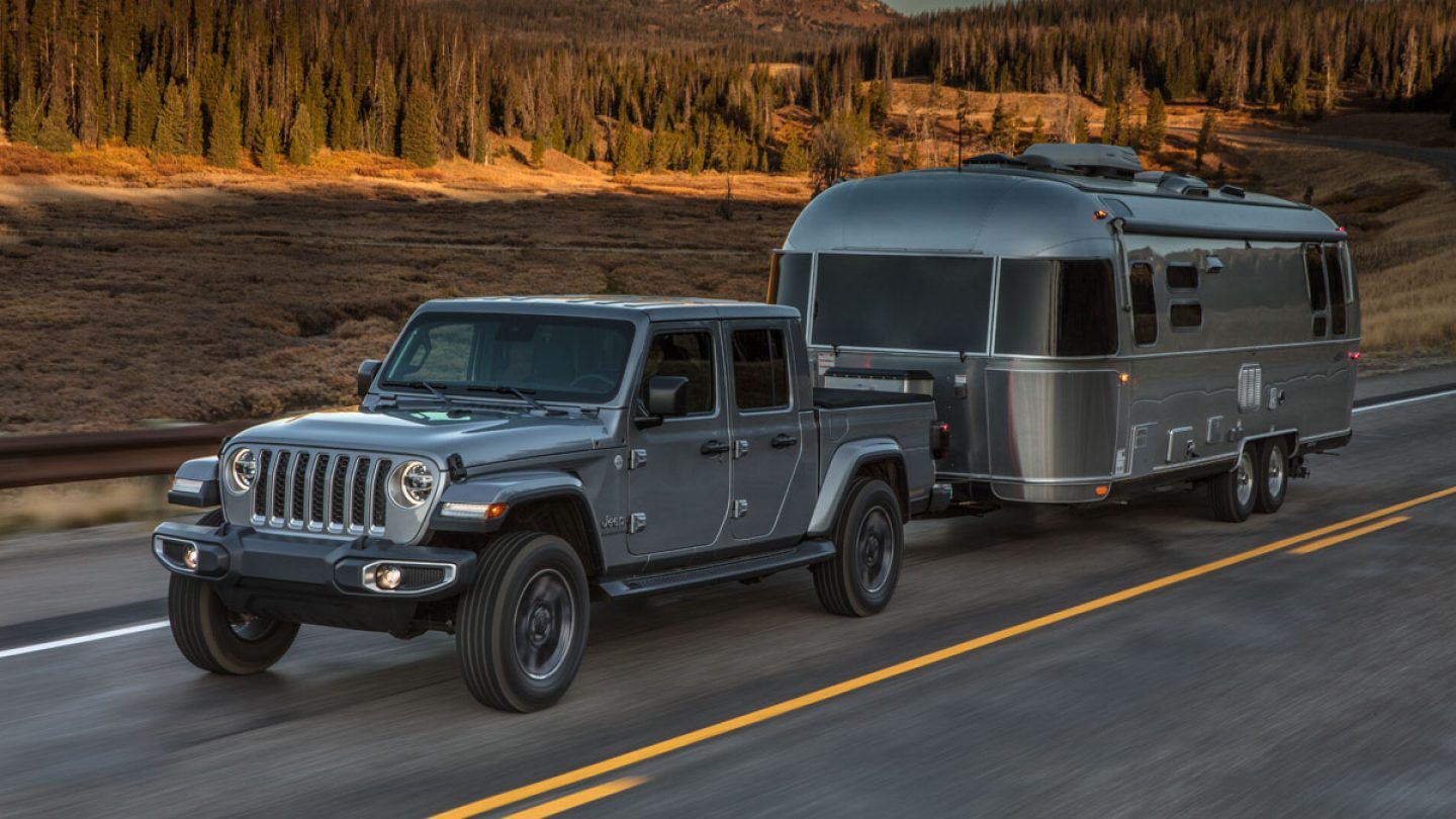 2020 Jeep Gladiator Front Gray Exterior Side